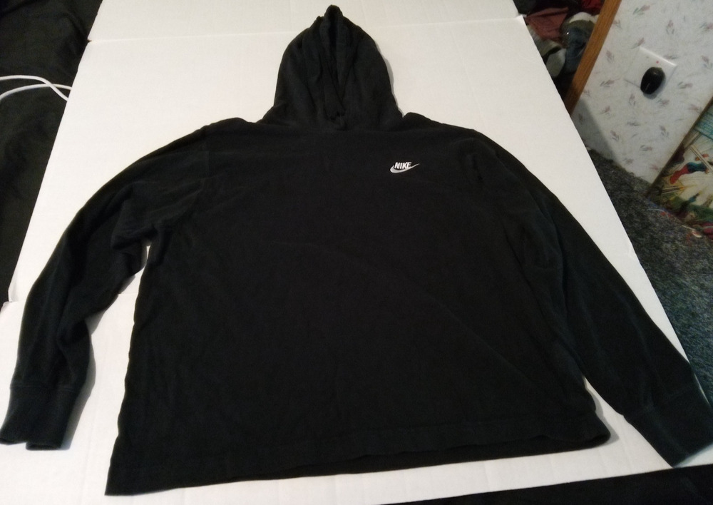 Nike Sportswear Club Large Men's Pullover Hoodie - Black